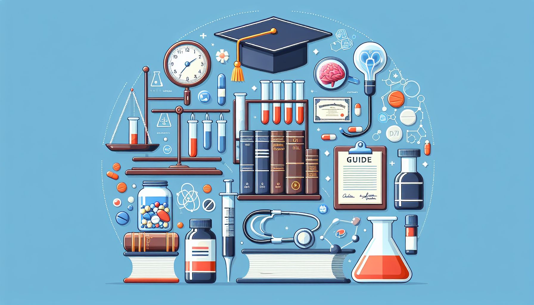 A variety of impotence medications on a table